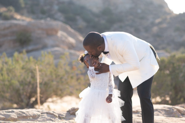 Dreamy Wedding Inspired Family Photoshoot In Palm Springs, California